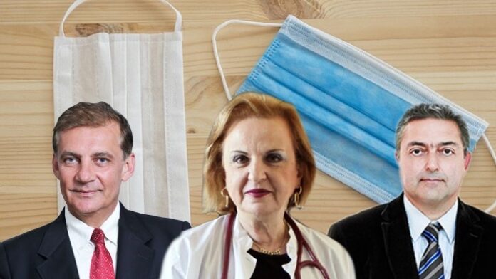 Μάσκες:-Διπλές-ή-μονές;-Υφασμάτινες-ή-ιατρικές;-–-Βασιλακόπουλος,-Δημόπουλος-και-Παγώνη-απαντούν Μάσκες:-Διπλές-ή-μονές;-Υφασμάτινες-ή-ιατρικές;-–-Βασιλακόπουλος,-Δημόπουλος-και-Παγώνη-απαντούν
