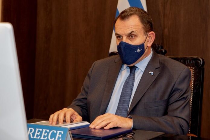 Συμμετοχή-ΥΕΘΑ-Νικόλαου-Παναγιωτόπουλου-στην-τηλεδιάσκεψη-για-την-Υποσαχάρια-Αφρική,-υπό-την-Γαλλίδα-ΥΠΑΜ-Φλωράνς-Παρλύ