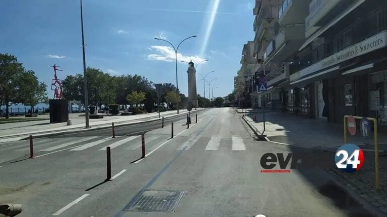 Αλεξανδρούπολη:-Πεζοδρομείται-η-παραλιακή-λεωφόρος-το-τριήμερο-14-16/5