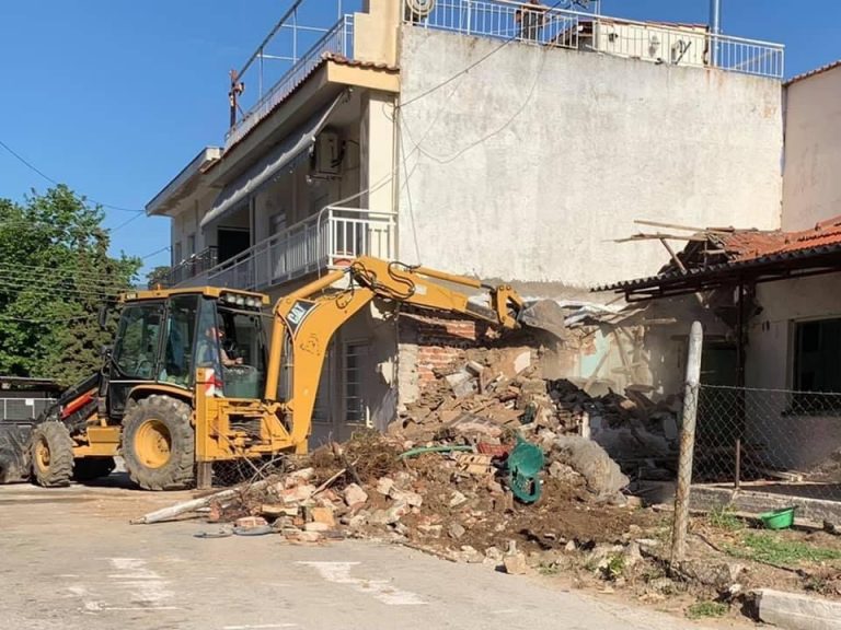 Δήμος-Παγγαίου:-Γρήγορες-διαδικασίες-για-την-κατεδάφιση-ετοιμόρροπων-κτιρίων