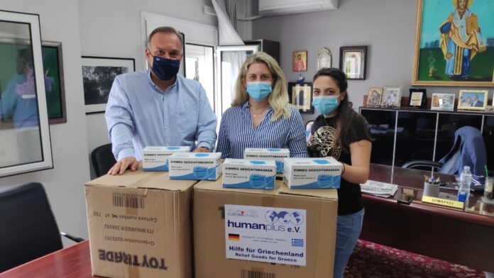 Δωρεά-3000-χειρουργικών-μασκών-από-τη-human-plus-e.v-στο-Δήμο-Θάσου Δωρεά-3000-χειρουργικών-μασκών-από-τη-human-plus-e.v-στο-Δήμο-Θάσου