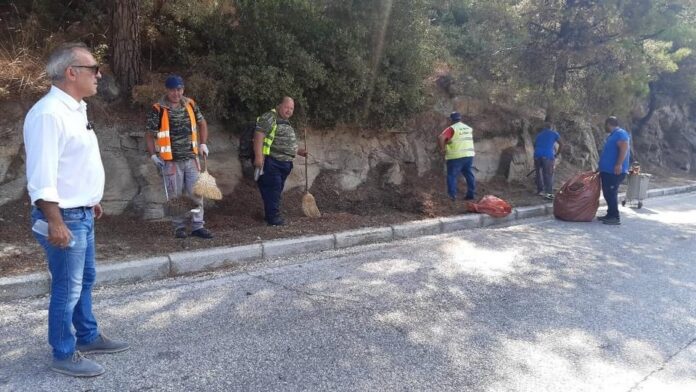 Εργασίες-καθαρισμού-απο-την-υπηρεσία-καθαριότητας-στην-περιοχή-του-πρώην-Σανατορίου-Καβάλας Εργασίες-καθαρισμού-απο-την-υπηρεσία-καθαριότητας-στην-περιοχή-του-πρώην-Σανατορίου-Καβάλας