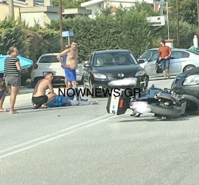 Τροχαίο-ατύχημα-στην-είσοδο-της-Νέας-Ηρακλείτσας