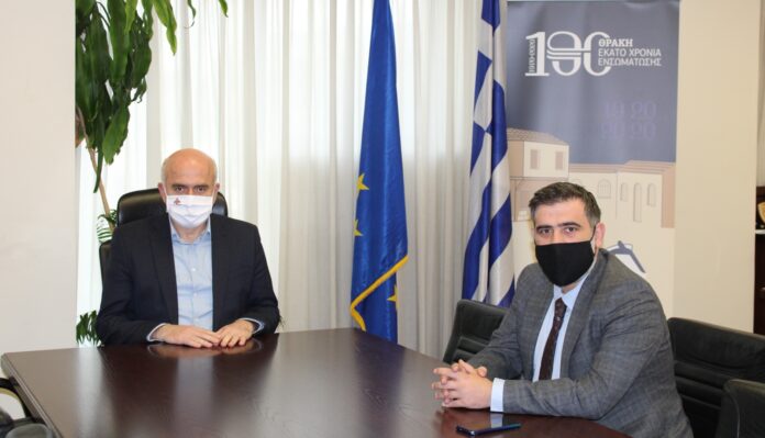 Συνεργασία-του-Περιφερειάρχη-ΑΜΘ-Χρήστου-Μέτιου-με-τον-ανεξάρτητο-περιφερειακό-σύμβουλο-Καβάλας-Χρήστο-Γάκη