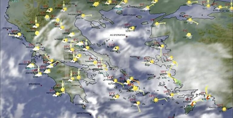 Έκτακτο-δελτίο-επιδείνωσης-–-o-“Διομήδης”-φέρνει-ισχυρές-βροχές,-χιόνια-και-θυελλώδεις-ανέμους