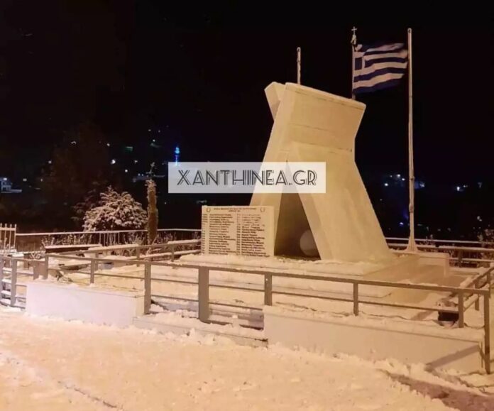 Κακοκαιρία-«Ελπίς»:-Στα-«λευκά»-η-Ξάνθη-με-πυκνή-χιονόπτωση