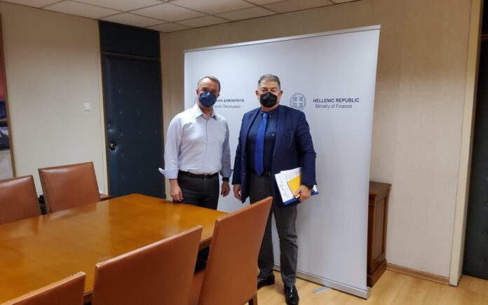Συνάντηση-του-Δημάρχου-Νέστου-με-τον-Υπουργό-Οικονομικών Συνάντηση-του-Δημάρχου-Νέστου-με-τον-Υπουργό-Οικονομικών