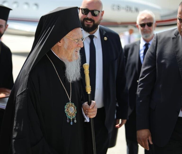 Τελετή-υποδοχής-του-Παναγιωτάτου-Οικουμενικού-Πατριάρχου-κ.-Βαρθολομαίου