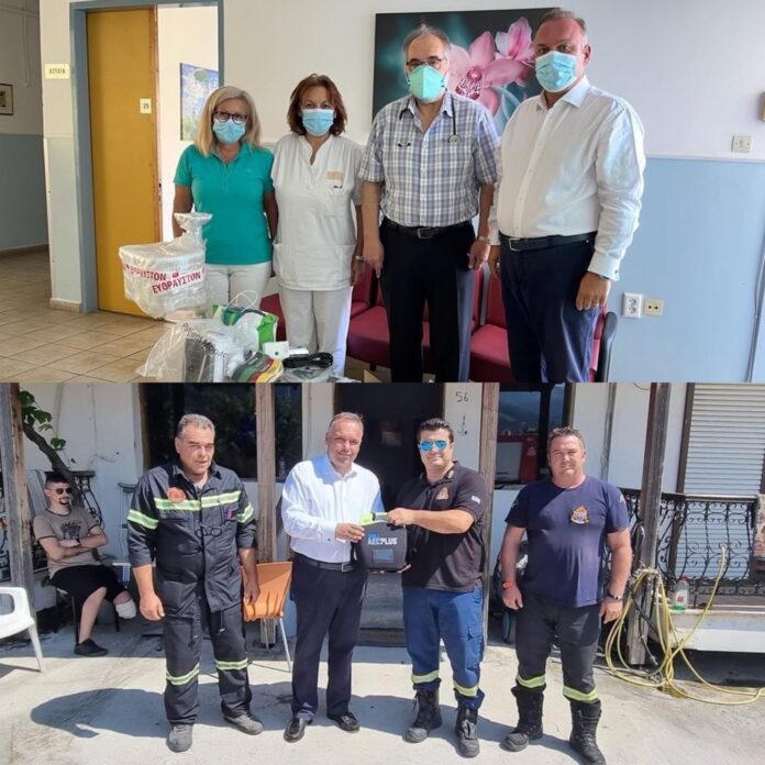 Παράδοση-από-το-Δήμο-Θάσου-Ιατρικού-Εξοπλισμού-στο-Κέντρο-Υγείας-Πρίνου-Θάσου-και-αυτόματου-απινιδωτή-στο-Πυροσβεστικό-Κλιμάκιο-Θάσου Παράδοση-από-το-Δήμο-Θάσου-Ιατρικού-Εξοπλισμού-στο-Κέντρο-Υγείας-Πρίνου-Θάσου-και-αυτόματου-απινιδωτή-στο-Πυροσβεστικό-Κλιμάκιο-Θάσου