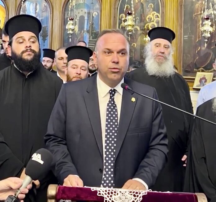 Η-ομιλία-του-Δημάρχου-Θάσου-Λευτέρη-Κυριακίδη-στον-Ιερό-Ναό-της-Κοίμησης-της-Θεοτόκου-στην-Παναγία