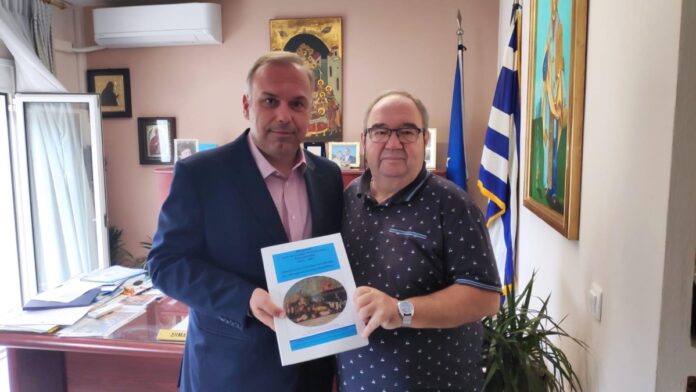 Συνάντηση-του-Δημάρχου-Θάσου-με-τον-Πρόεδρο-του-Α.Σ-“ΦΙΛΟΣ” Συνάντηση-του-Δημάρχου-Θάσου-με-τον-Πρόεδρο-του-Α.Σ-“ΦΙΛΟΣ”