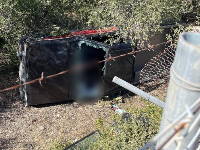 Θανατηφόρο-τροχαίο-στη-Νέα-Πέραμο-Ο-οδηγός-έπαθε-ανακοπή