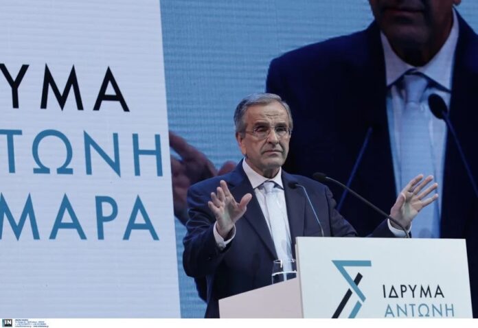 Αντώνης-Σαμαράς:-Η-παράταξη-οφείλει-να-δώσει-τη-μάχη-των-εκλογών-ενωμένη-–-Τι-είπε-για-παρακολουθήσεις-και-μεταναστευτικό Αντώνης-Σαμαράς:-Η-παράταξη-οφείλει-να-δώσει-τη-μάχη-των-εκλογών-ενωμένη-–-Τι-είπε-για-παρακολουθήσεις-και-μεταναστευτικό