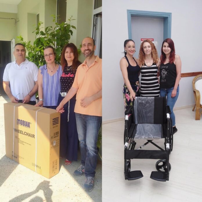 Αμαξίδιο-αγοράστηκε-μετά-από-τη-συλλογή-καπακιών-από-πλαστικά-μπουκάλια-,-από-τους-μαθητές-και-τους-καθηγητές-του-ΕΠΑΛ-Ελευθερούπολης