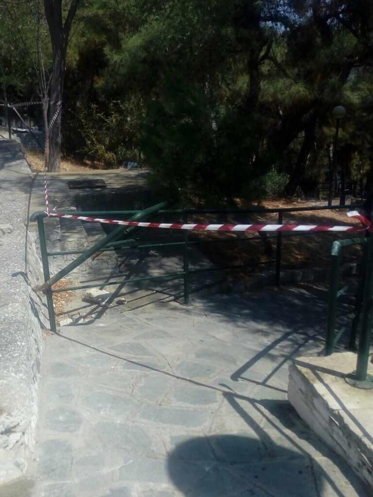 Στο-δασάκι-των-πεντακοσίων-μετά-από-εντολή-του-Δημάρχου-Καβάλας,-απαγορεύεται-η-διέλευση-πολιτών