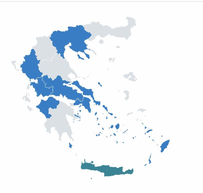 Αυτοδιοικητικές-εκλογές-2023:-Ψήφος-εμπιστοσύνης-στον-Μητσοτάκη-η-νίκη-στις-7-από-τις-13-Περιφέρειες-–-Περιοδείες-σε-Θεσσαλία-και-Βόρειο-Αιγαίο