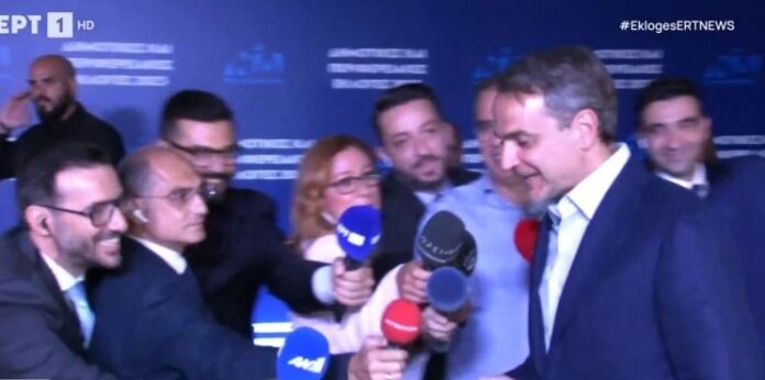 Αυτοδιοικητικές-εκλογές-2023:-Ο-Κυριάκος-Μητσοτάκης-στα-γραφεία-της-Νέας-Δημοκρατίας