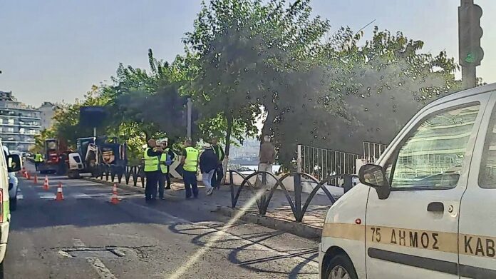 Νέα-βλάβη-στον-αγωγό-αποχέτευσης-στην-Ραψάνη