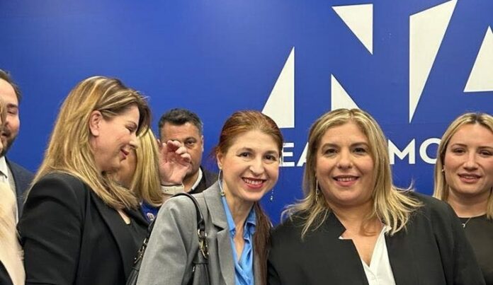 Συγχαρητήριο-μήνυμα-Αγγελικής-Δεληκάρη-προς-τη-νέα-Γραμματέα-της-Πολιτικής-Επιτροπής-της-Νέας-Δημοκρατίας-Μαρία-Συρεγγέλα Συγχαρητήριο-μήνυμα-Αγγελικής-Δεληκάρη-προς-τη-νέα-Γραμματέα-της-Πολιτικής-Επιτροπής-της-Νέας-Δημοκρατίας-Μαρία-Συρεγγέλα