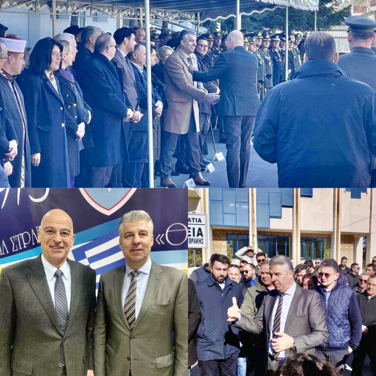 Παράδοση–-παραλαβή-καθηκόντων-Διοικητή-του-Δ’-Σώματος-Στρατού-παρουσία-του-Χ.Τοψίδη-Συνάντηση-και-με-τους-αγρότες