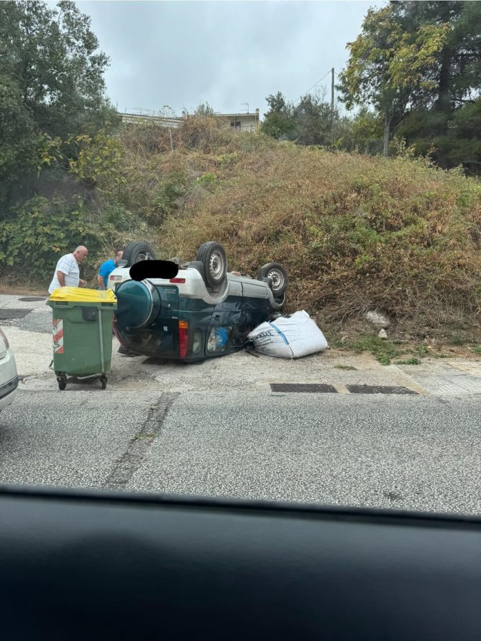Τροχαίο-ατύχημα-στον-οικισμό-του-Παληού-στο-ύψος-«Ακρωτήρι»