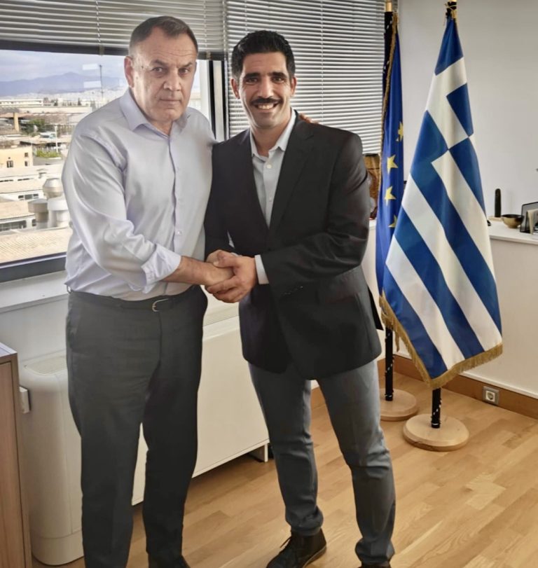 Συνάντηση-με-τον-Υπουργό-Μετανάστευσης-και-Ασύλου-Ν.Παναγιωτόπουλο-είχε-ο-Πρόεδρος-της-Ένωσης-Προσωπικού-ΛΣ-Ανατολικής-Μακεδονίας