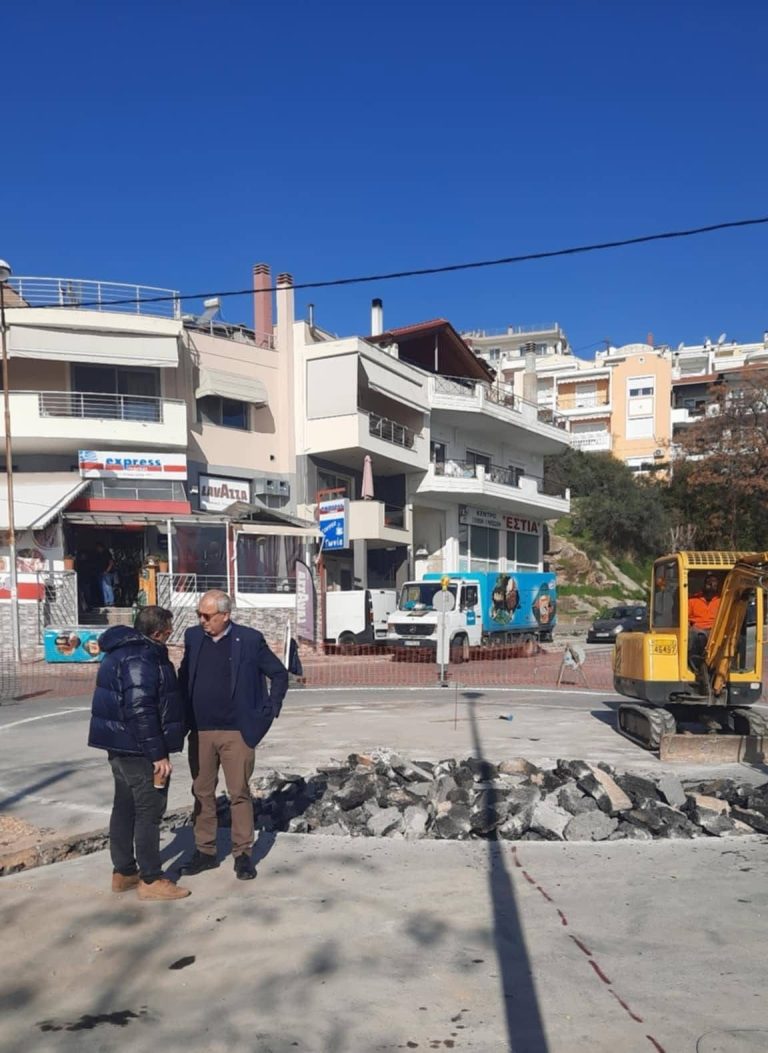 Κατασκευή-κυκλικού-κόμβου-στην-περιοχή-της-Νεάπολης
