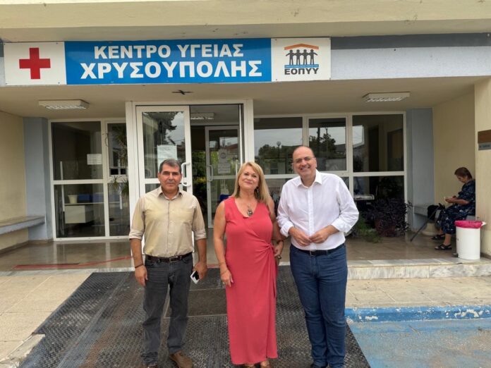 Μακάριος-Λαζαρίδης:-Το-Κέντρο-Υγείας-Χρυσούπολης-αναβαθμίζεται-μέσω-του-Ταμείου-Ανάκαμψης