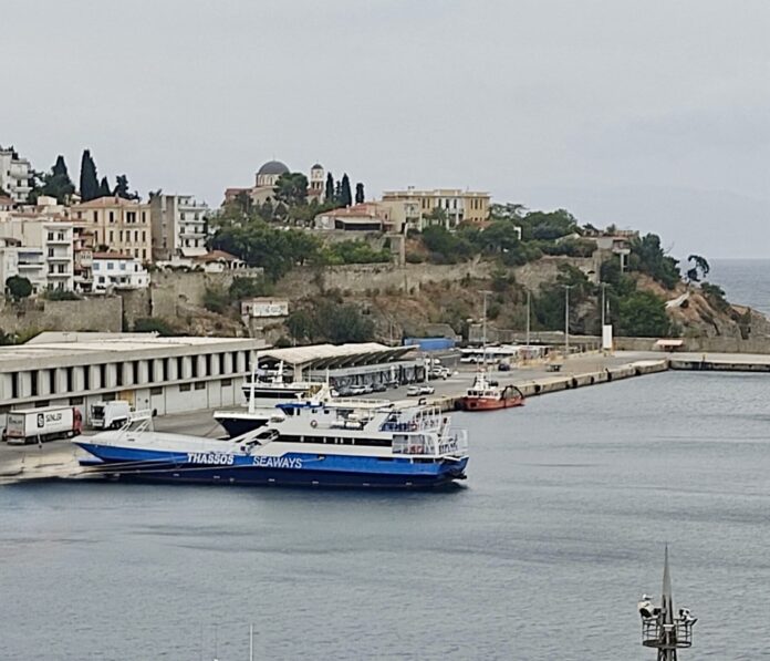 ferryboat:-«Κλειστή»-η-γραμμή-Καβάλας-Πρίνου-λόγω-καιρού
