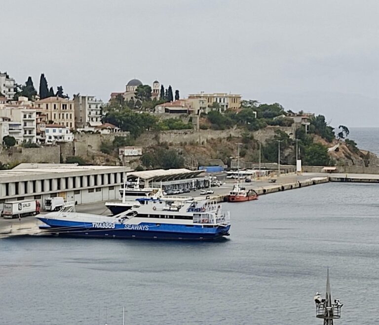 ferryboat:-«Κλειστή»-η-γραμμή-Καβάλας-Πρίνου-λόγω-καιρού