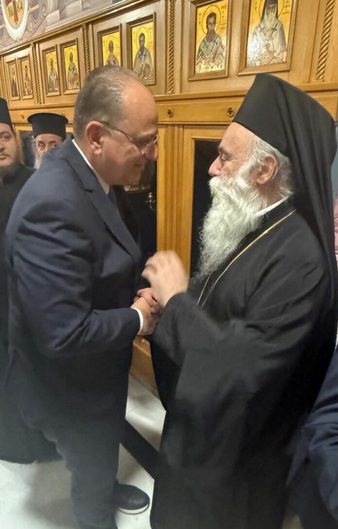 Μακάριος-Λαζαρίδης:-Συγκίνηση-και-χαρά-για-την-εκλογή-του-πατέρα-Παύλου-ως-Μητροπολίτη-Κορίνθου