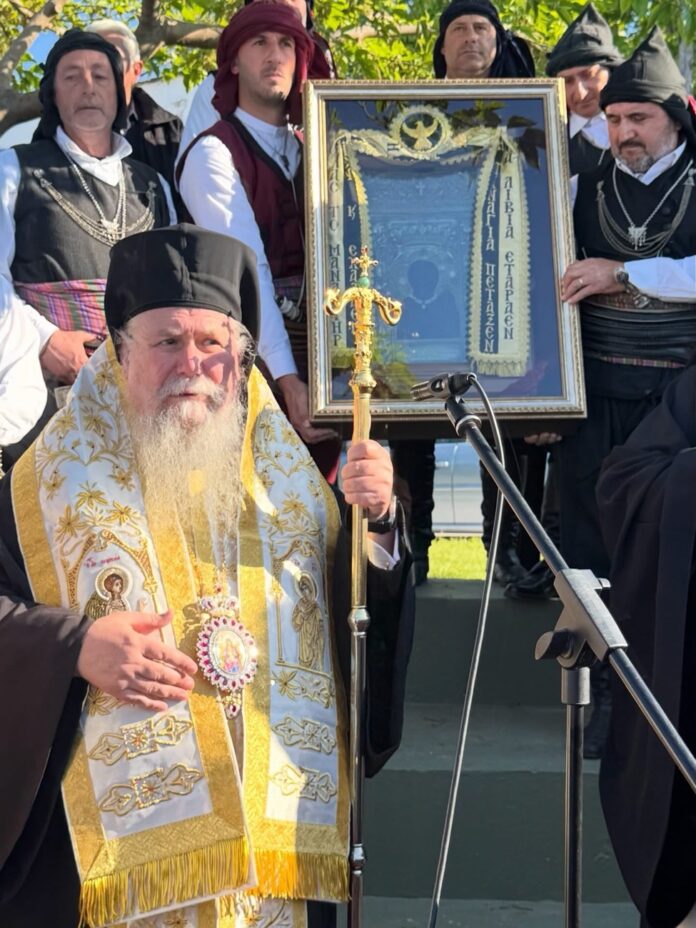 Έφτασε-στη-Θάσο-η-εικόνα-της-Παναγίας-Σουμελά-–-Το-πρόγραμμα-των-ιερών-ακολουθιών